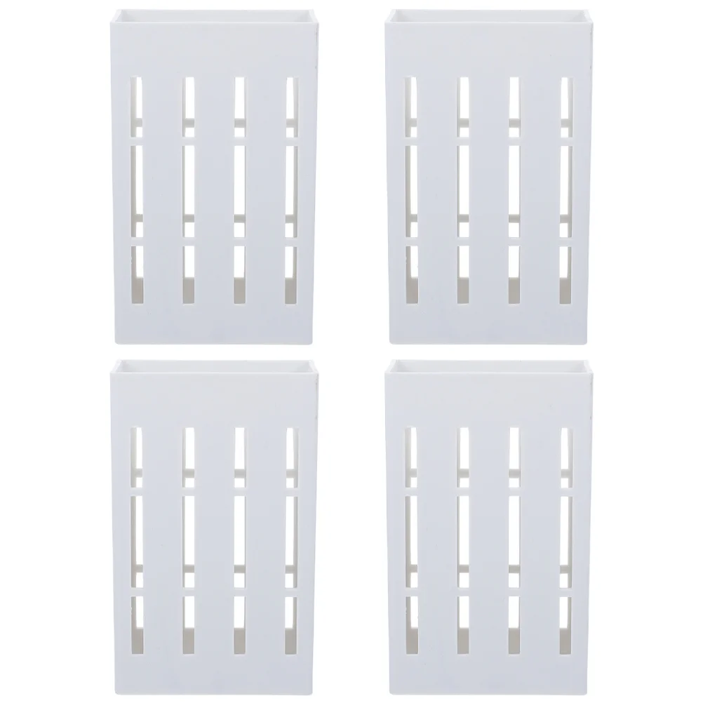 

4Pcs Aquatic Plant Planter Premium Plastic for Aquarium Decor Resistant to Deformation with Pebbles Fixation Aquarium Plant Pot