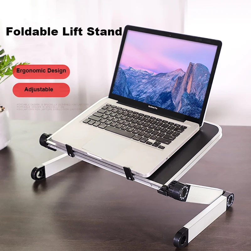 Universal Laptop Lift Desk for MacBook Air Pro 13 14 16 inch Computer Desk Foldable Tablet Table for Lenovo Dell HP Xiaomi