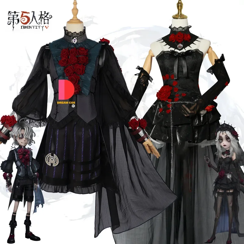 Identity V Psychologist Ada Mesmer Luminary Emile Cosplay Costume Everlasting Night Patient Halloween Party Outfit Series # 1 #
