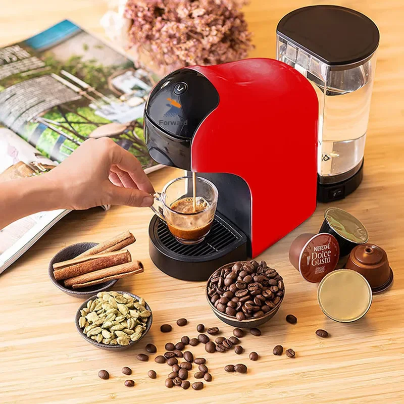 Mesin Kopi Espresso Kapsul Multi Kapsul, Kompatibel dengan Kapsul Espresso, Mesin Thermoforming untuk Kapsul Kopi