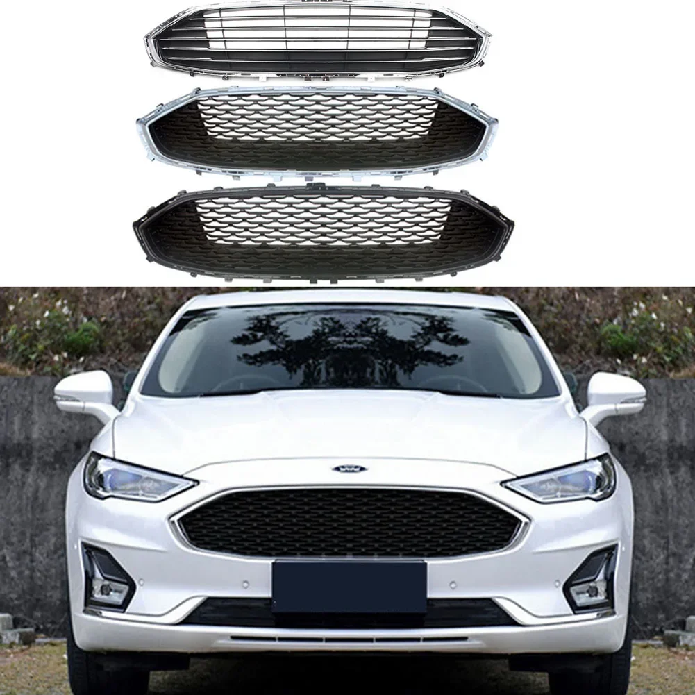 

Front Racing Facelifte Bumper Grill Upper Grille Fit For Ford Fusion Mondeo 2019-2021