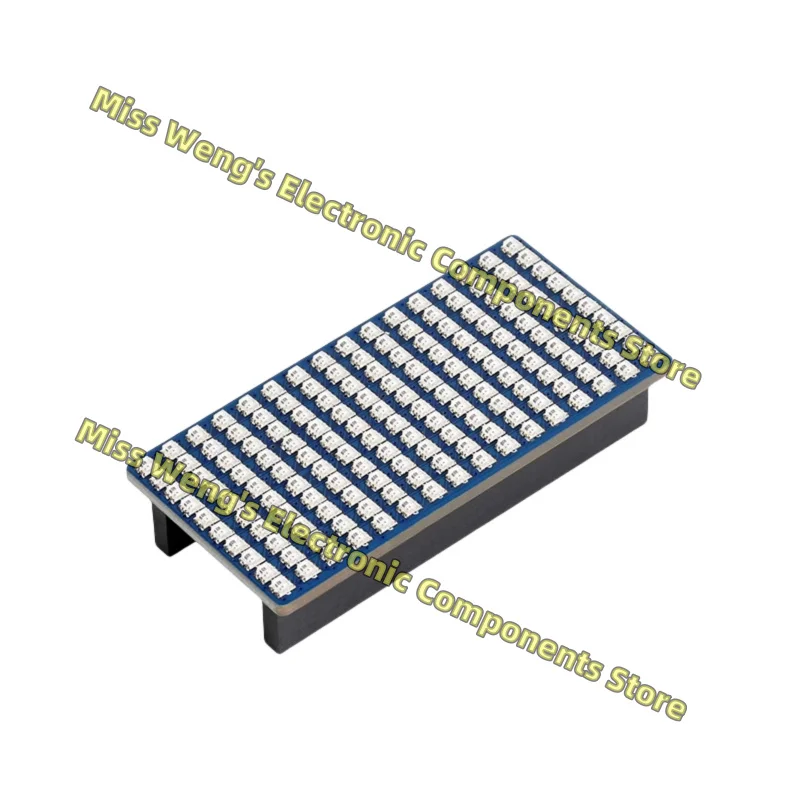 Raspberry Pi Pico 16 × 10 RGB LED full-color expansion board dot matrix module horizontal needle arrangement Pico-RGB-LED