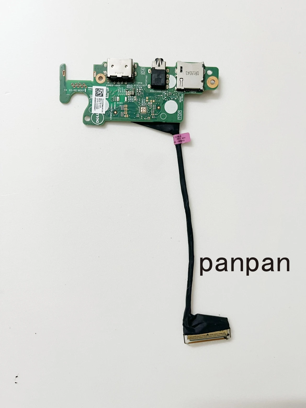 FOR DELL Vostro 5490 5590 USB Audio Card Reader Etherner I/O Board With CN-06KM8J 06KM8J 6KM8J Original