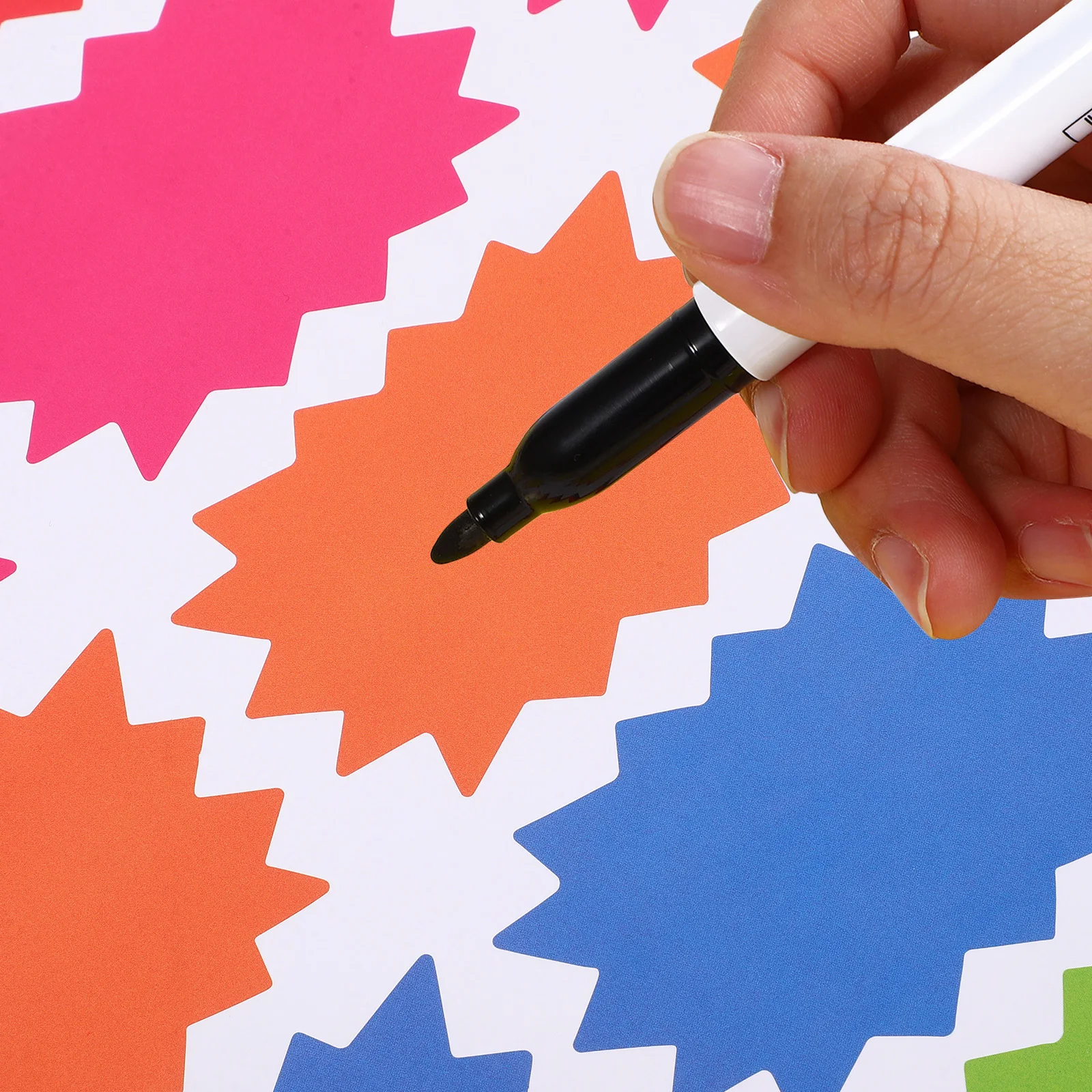 

Price Tags Stickers Removable Self Adhesive Garage Sale Labels for Pricing Clothing Electronics Food Supplies Kit