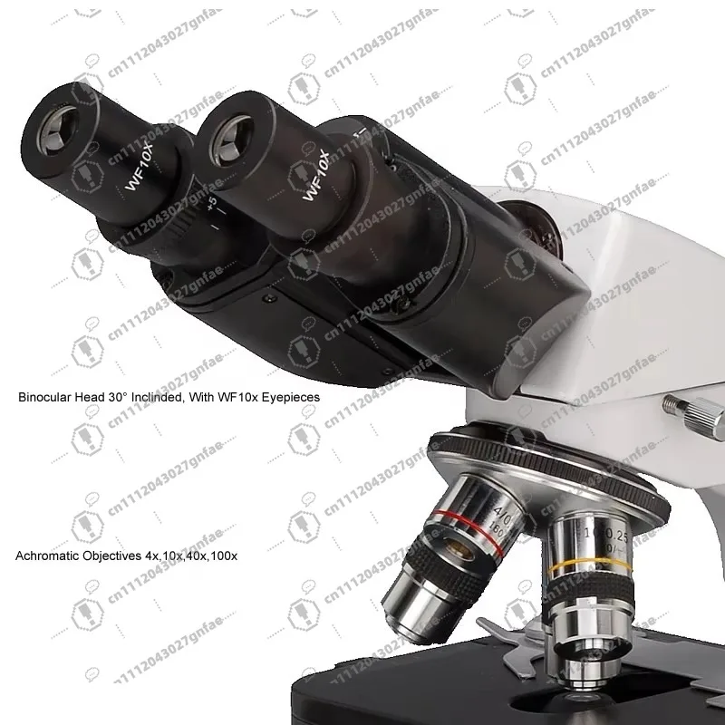 A12.1004-B 1000x halogen trinocular binocular biological microscope/advanced microscope/laboratory CE certification