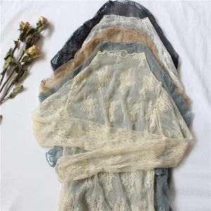 أعلى 8 بيع البلوزات المصنوعة من القماش المطرزة - No5