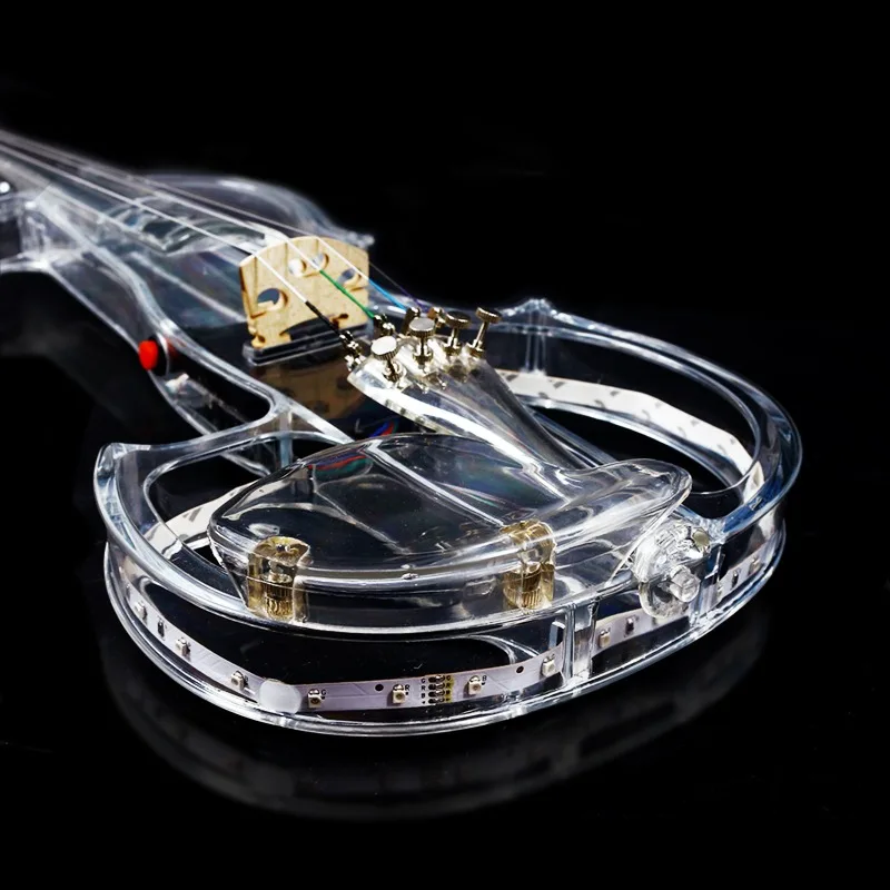 Electronic violin, colorful light violin as props, stage performance decoration, electric acoustic violin