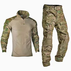 Tactical Uniform Suits Milit Outdoor Camouflage Suit Hunting Shirts Pants Men Fish Trainning Airsoft Paintball Clothes Sets