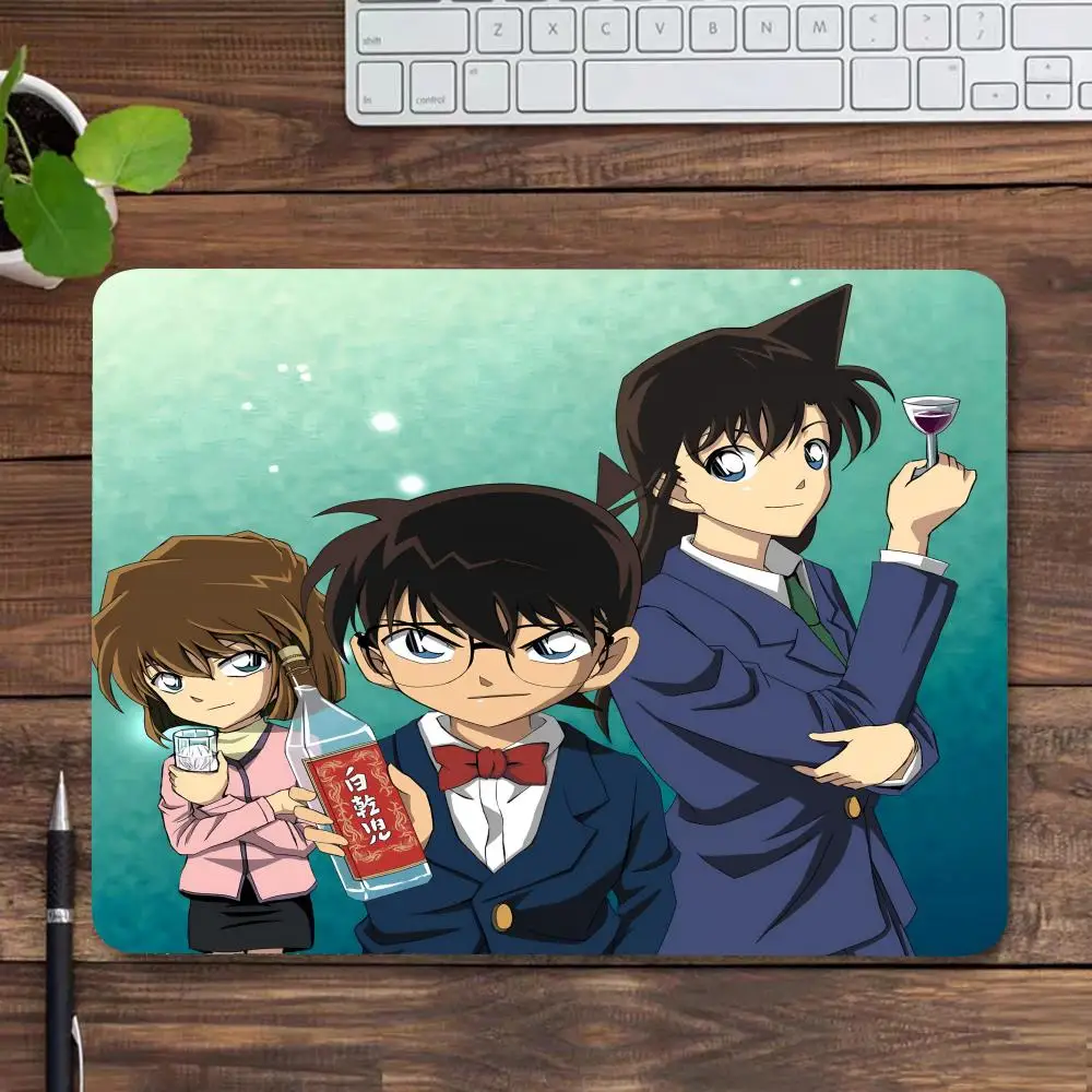 Anime D-Detective Conan Mouse Pad Ultrafine Surface Gaming Accessories Keyboard Pads Gamer Mouse Mat Rubber Desk Mat