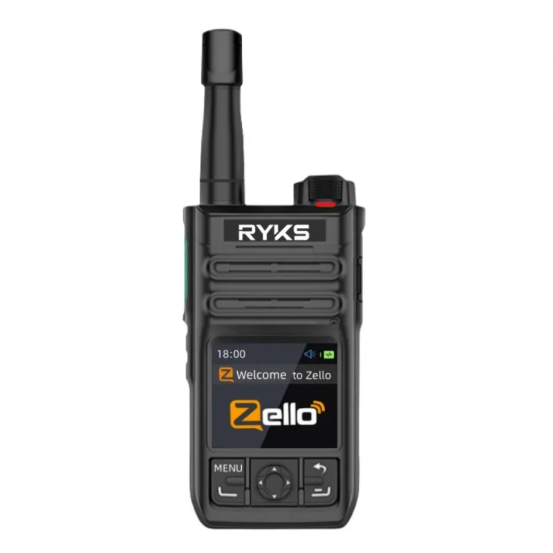 PTT Zello Radio Ponsel jaringan WiFi 4g, Walkie Talkie profesional jarak jauh 100 mil