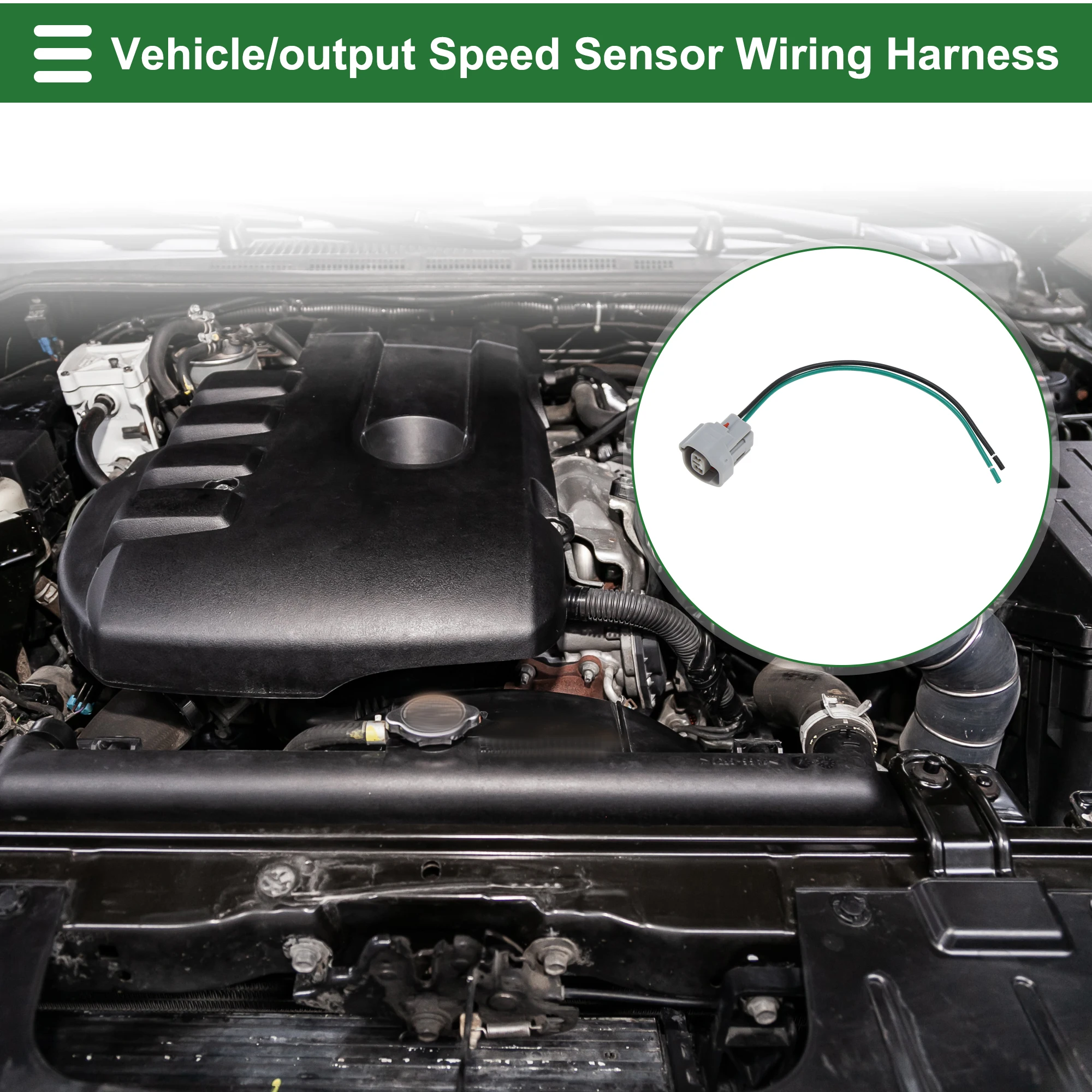 UXCELL 2 Pins Sensor Wiring Harnesses Vehicle/output Speed Sensor Wiring Harness for Lexus IS250 2006-2015 No.6U2Z14S411DA 2Pcs