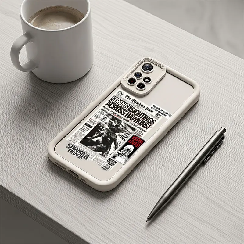 S-Stranger things Shockproof Phone Case For Xiaomi Redmi Note 8 9S 10S 11 Pro Plus 12S 13 Pro+ 14S 15 Pro Plus Cover view 4