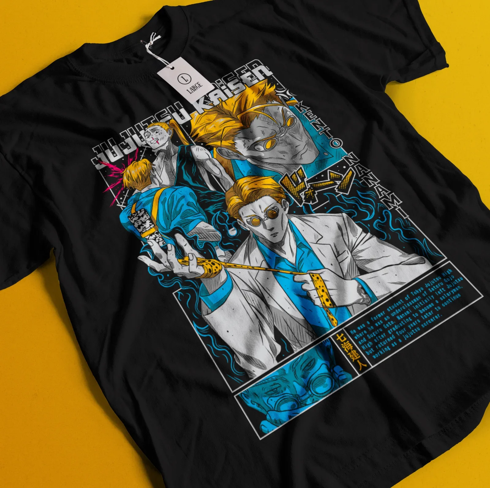 Nanami T-Shirt Sukuna Shirt Jujutsu Kaisen Tshirt Toji Tee Yuta Maki Gojo Satoru
