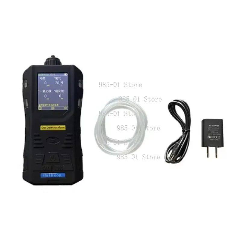 4-in-1 portable automotive exhaust gas analyzer, ATEX certified device for detecting VOC and vehicle emission gases