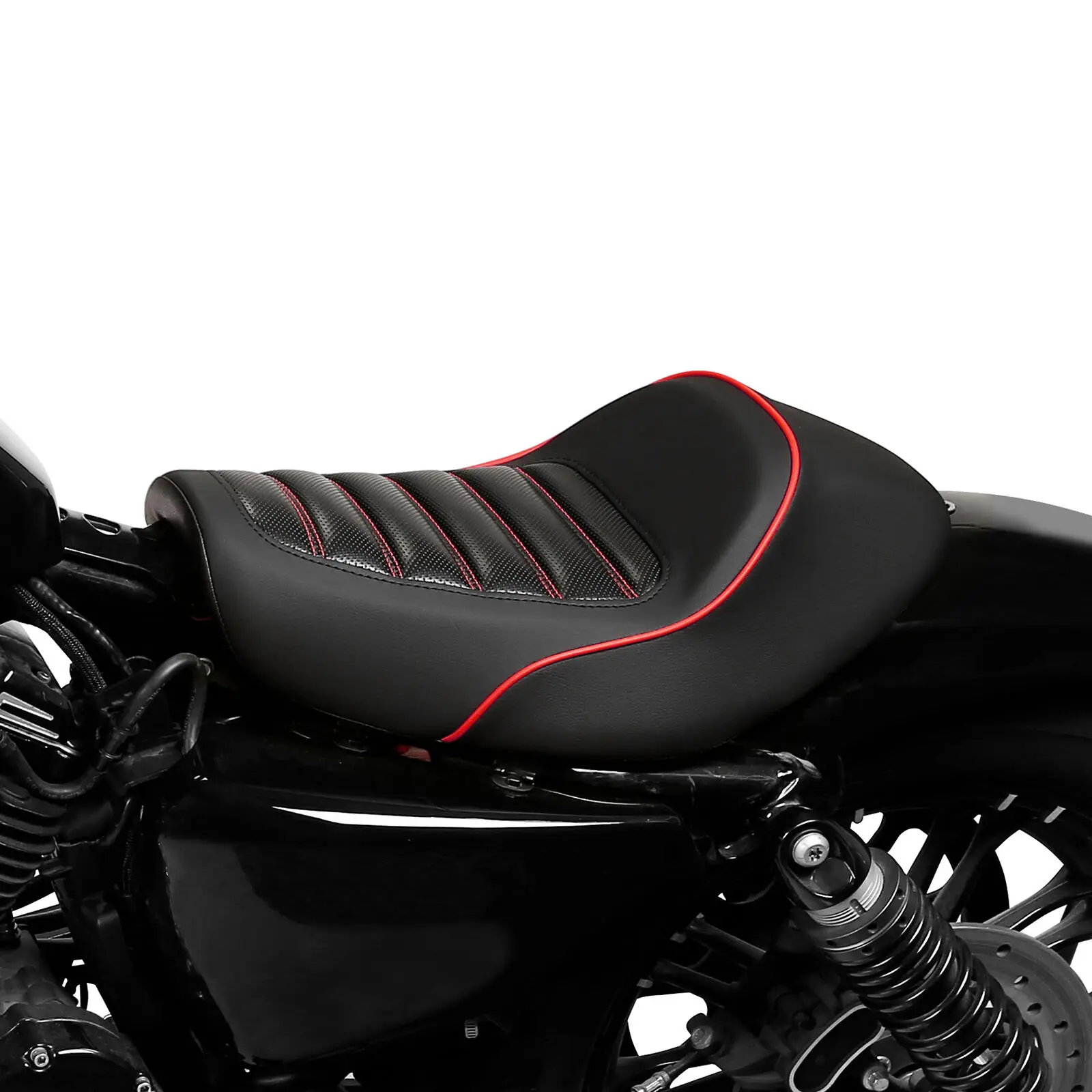 Motorcycle Front Driver Rider Seat For Harley Sportster XL883 XL1200 48 72 2010-2023 2022 2018 2015 2013