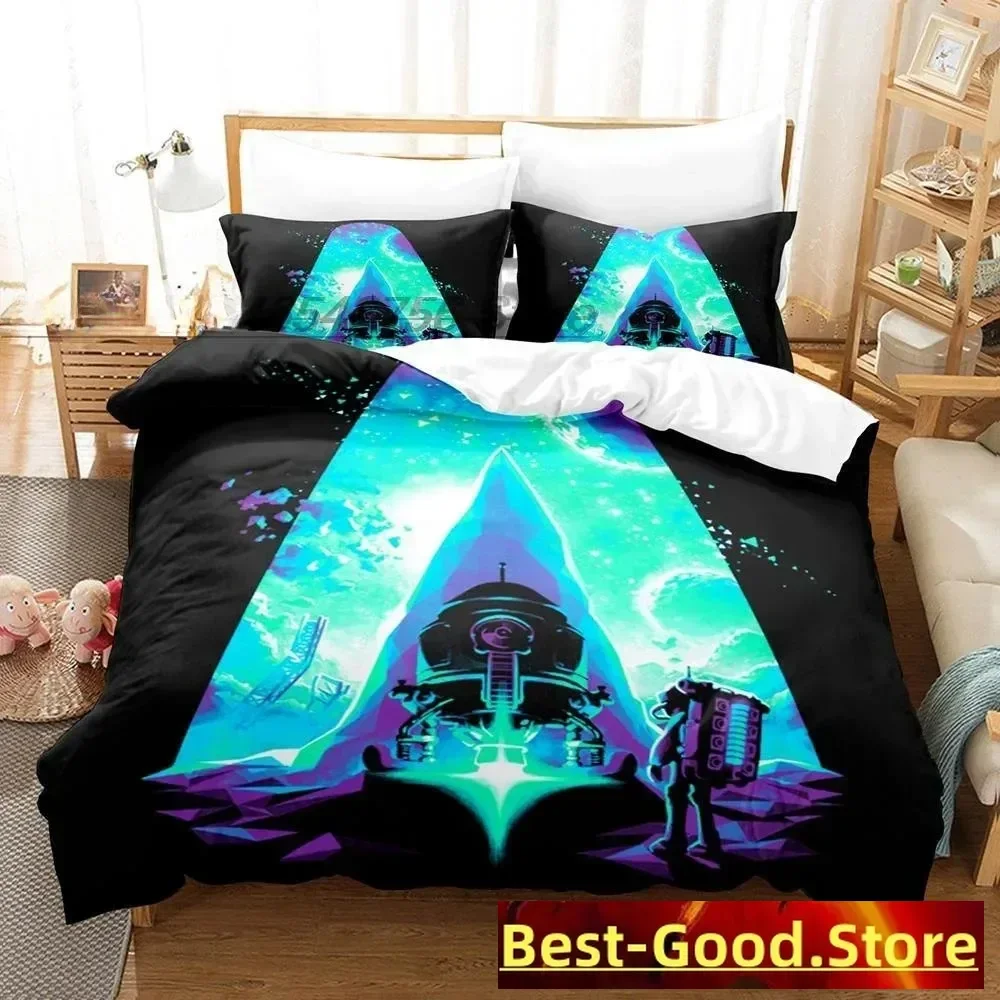 

3D Print bed sheet set Astroneer Bedding Set Single Twin Full Queen King Size Bed Set Teenager Bedroom Sheet sets Home Textiles