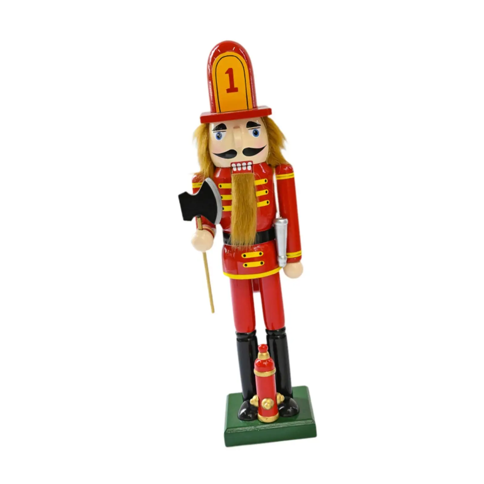 Christmas Nutcracker Ornament Display Home Desktop Figure Puppet Toy Decor