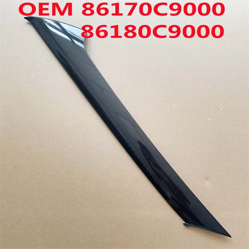 86170C9000 86180C9000 for 2015-2019 Hyundai IX25 Creta 2pc Left+Right Windshield Side Pillar Molding Cover Winscreen Window Trim