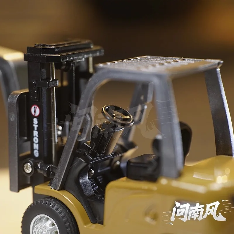Zapytaj Nanfeng 1:64 Bluetooth Mini Alloy Forklift Remote Control Engineering Vehicle może być sterowany za pomocą telefonu komórkowego Car Children