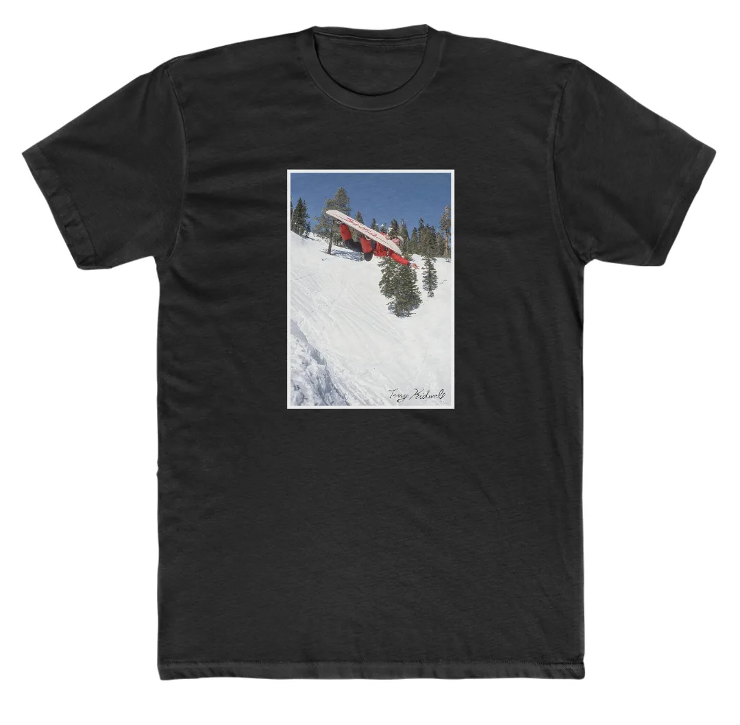 1980s TERRY KIDWELL SNOWBOARDING T-SHIRT retro Snowboard tee Snowboarding