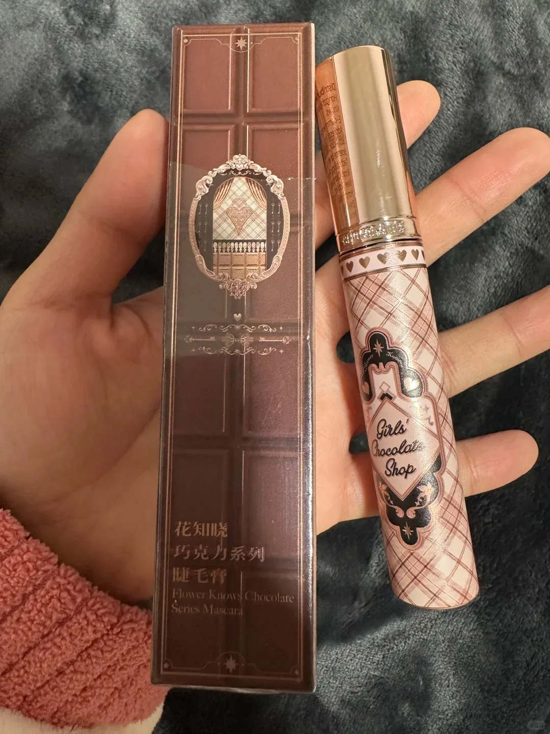 フラワーノーズ ロングマスカラ チョコレートワンダーショップシリーズ 3.5ml マスカラ まつげ 防水 メイクアップ 女性用 美容