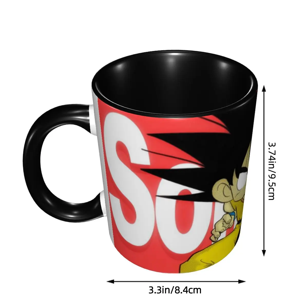 Dragon Ball Z Dragonball Anime Tazze per bambini Bella tazza d'acqua Regalo curativo per bambini