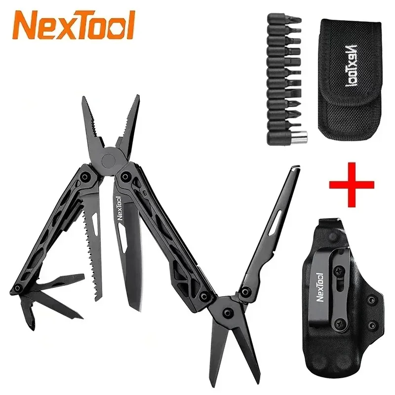 

NEXTOOL Multi-function knife 10 IN 1 Portable Folding Knife Stainless Steel Opener Screwdriver Tools knife