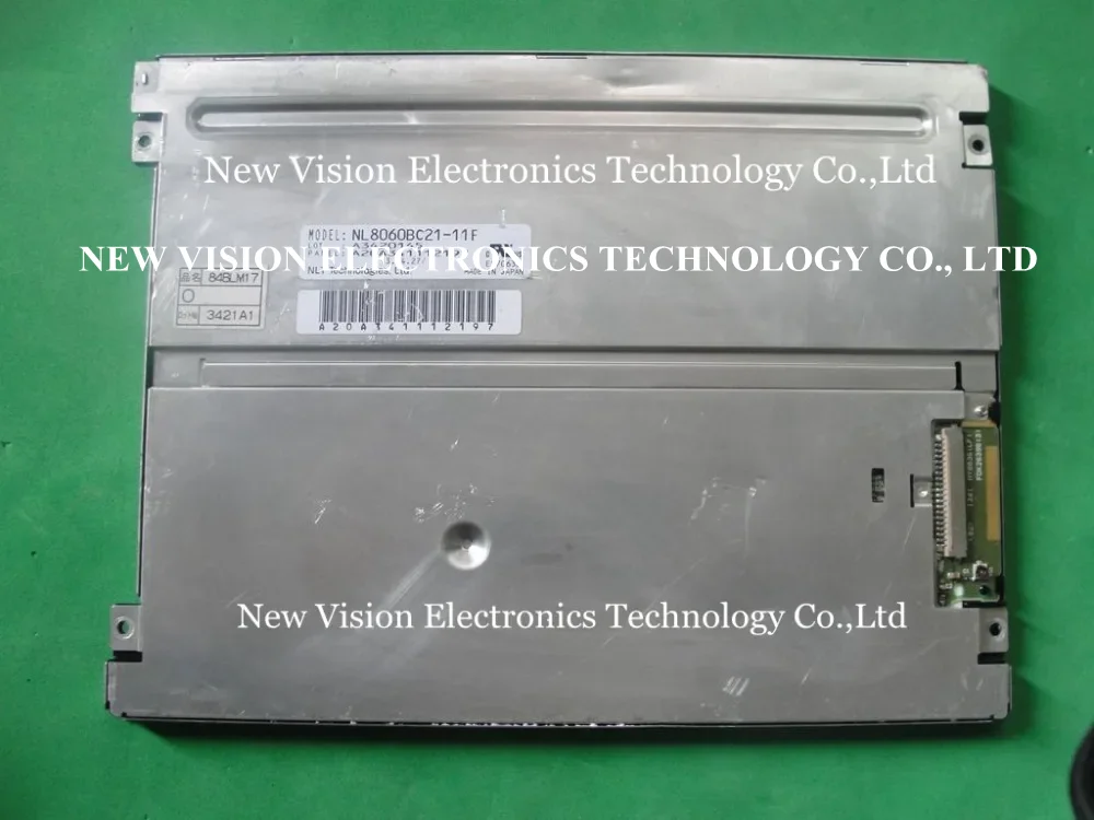 NL8060BC21-11F 8.4 inch Original 800*600 LCD Display for Industrial Equipment for NEC