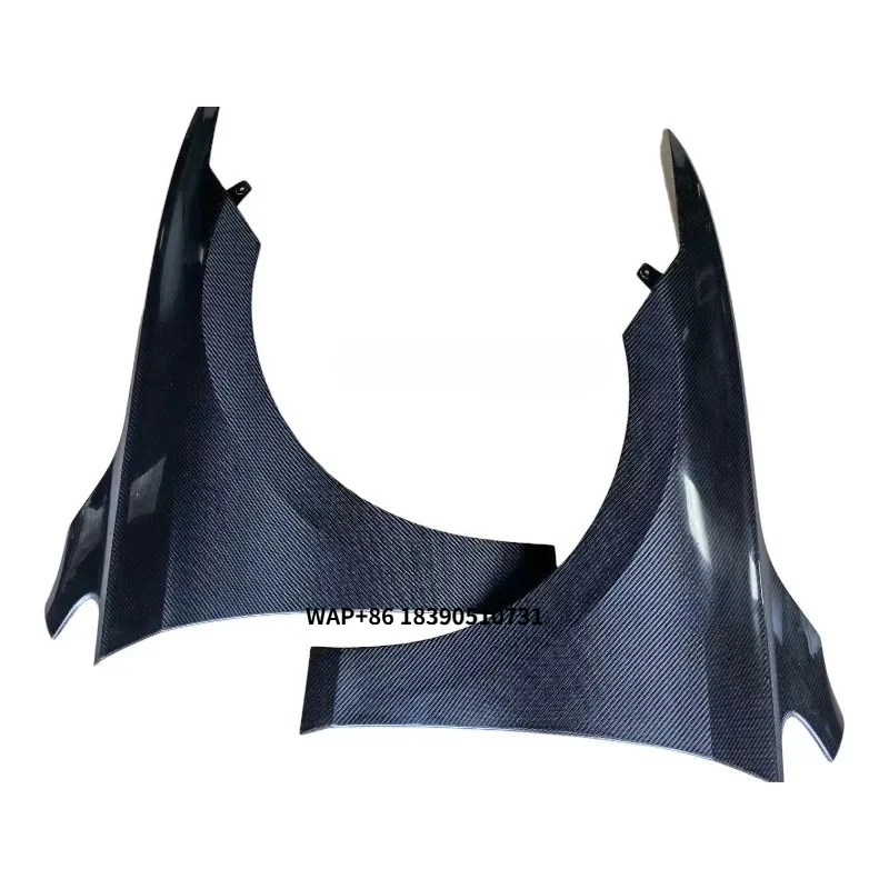 

OEM Style Carbon Fiber Fibre Side Bumper Front Fender Vents for VW GOLF 8 R LINE GTI