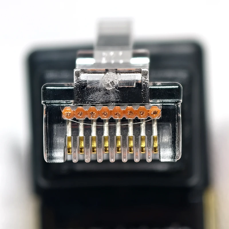360° Rotatable Network Plug RJ45 Gigabit Adapter 90 Degrees Right Angle Elbow Universal Connector Male to Female Converter rj45