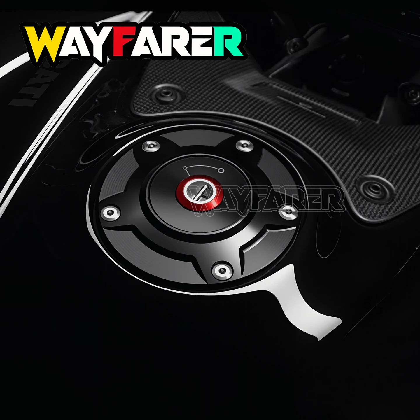Racing Parts For DUCATI XDiavel 1262 S 1199 1299 955 1100 1100S Panigale Streetfighter 848 Motorcycle CNC Fuel Tank Cap With Key