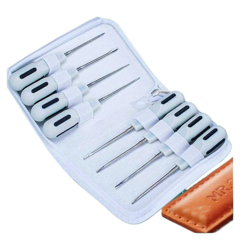 

Dental Dental Equipment Stainless Steel Minimally Invasive Tooth Tooth 8-piece Set Extraction Root Tooth