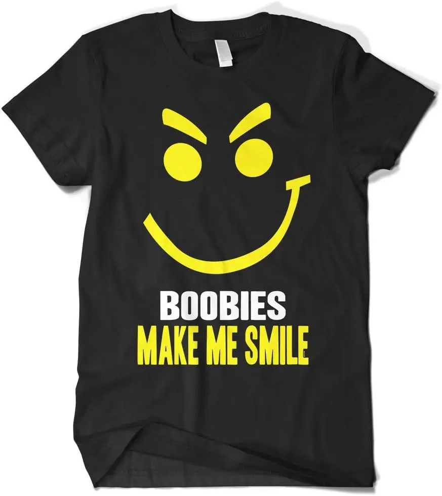 

Men's Boobies Make Me Smile T-Shirt