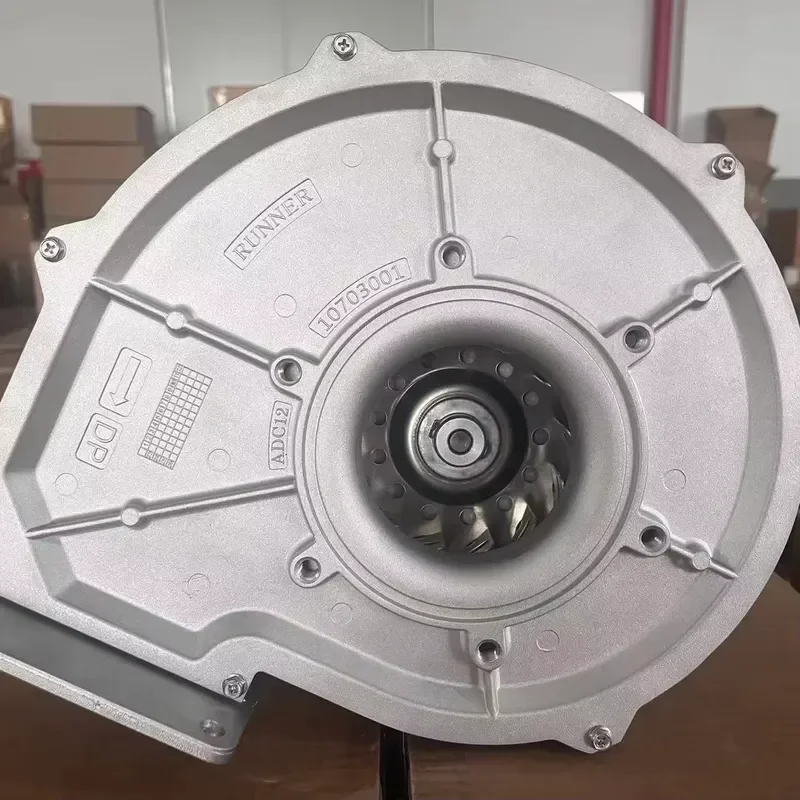 High Pressure Industrial Electric Powered Burner Boiler Heater Combustion Fan Blower D-RG170 350KW