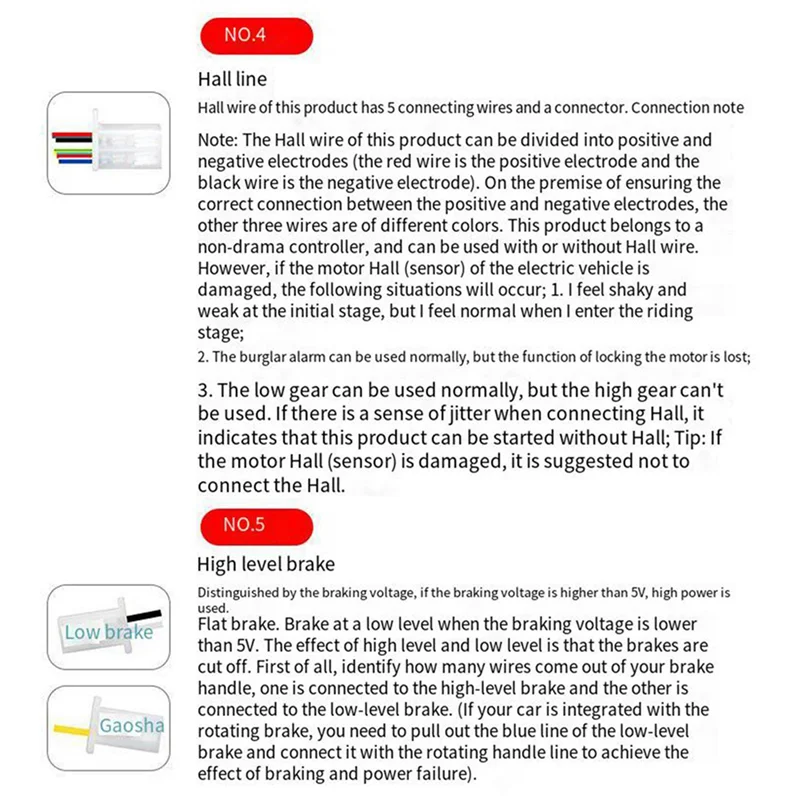 B72A 5X 48V 60V 64V 800W Hub Motor Controller 15Mos MAX 35A For Electric Bike E-Scooter Motorcycle Bldc Motor Controller