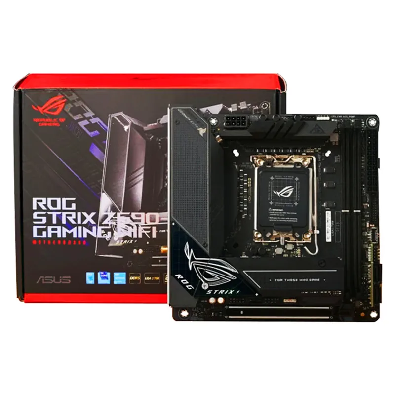 

NEW MINI ITX For Asus ROG STRIX Z690-I GAMING WIFI Original Desktop Z690 DDR4 Motherboard LGA 1700 Support 12900KF 12700K 12400