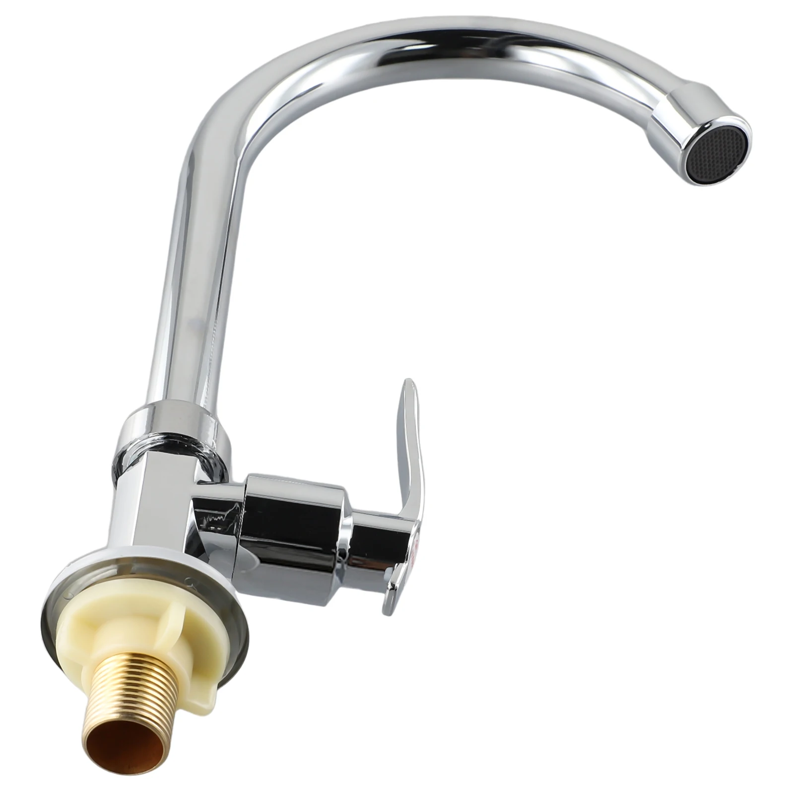 

Ziny Alloy ===Kitchen ==Faucet ==Longlifespan ==Kitchen =Sink Cold Taps Swivel Spout Single Lever Tap Mono Modern Plating Faucet