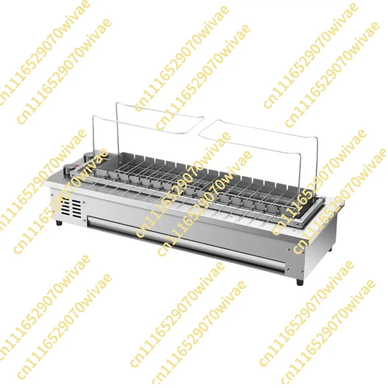 Automatic rotary skewer machine smokeless oven indoor electric oven