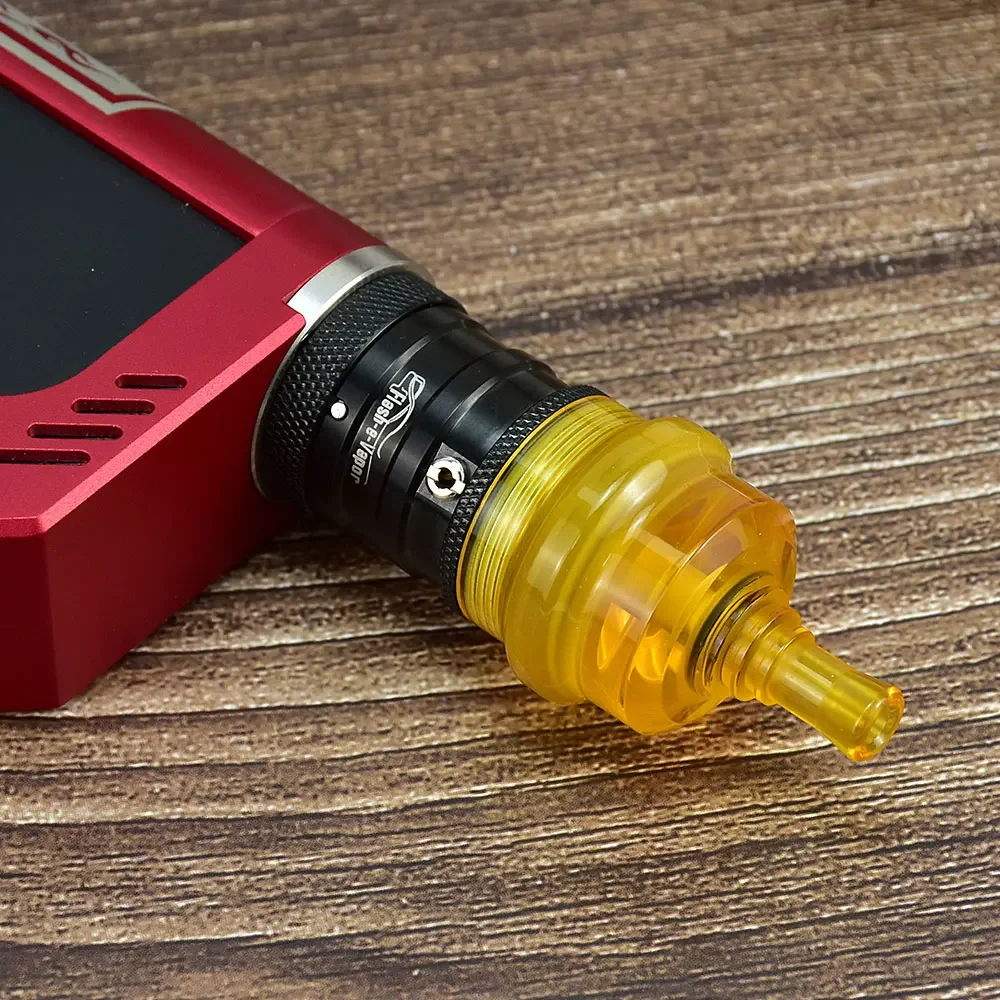 Wolfcoolvape RTA Bellcap para Kayfun X 3ml PEI PC Material con punta de goteo para atomizador Flash e-Vapor V4.5S+/V4.5+/V4.5LS/V4.5L