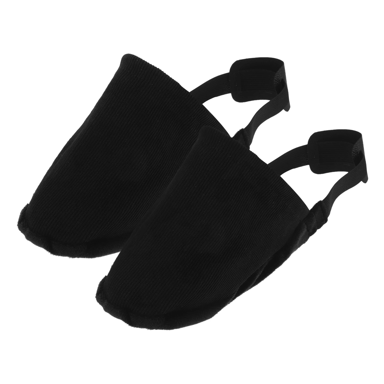 

2pcs Bowling Shoe Slider Black Covers Protectors Slide Pad Deflectors Sole Replacement Men Women Shoes Entertainment