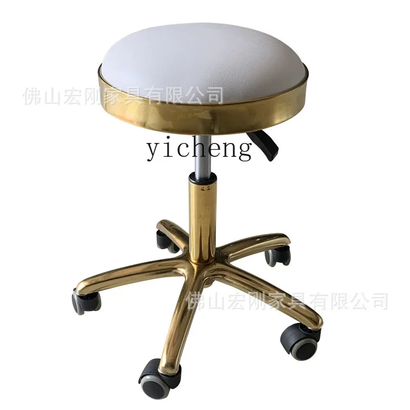 ZC Beauty Stool Chair Pulley Master Chair Hairdressing Barber Shop Lifting Master round Stool Saddle Manicure