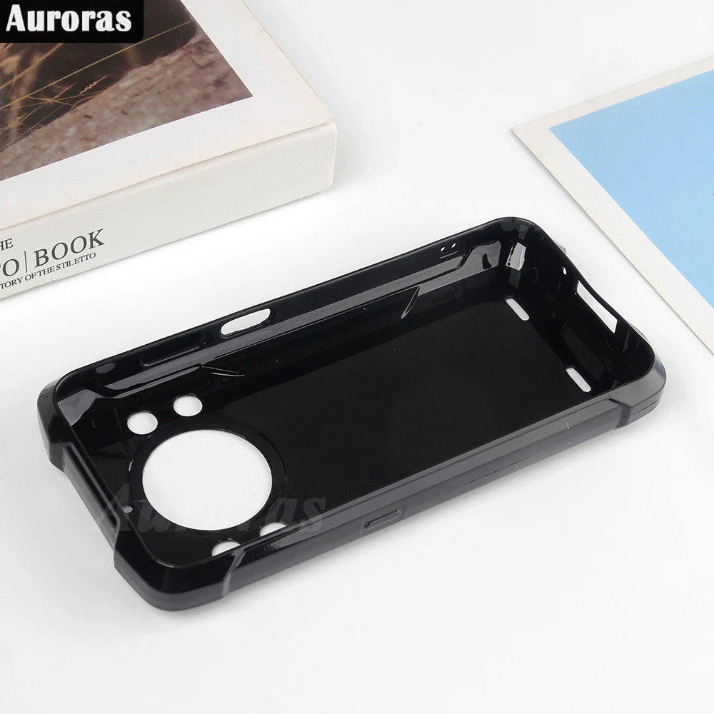 Auroras For Cubot KingKong 9 Case With Magnetic Ring Mirror Smooth Silicone Shell For Cubot King Kong Star Power Back Cover