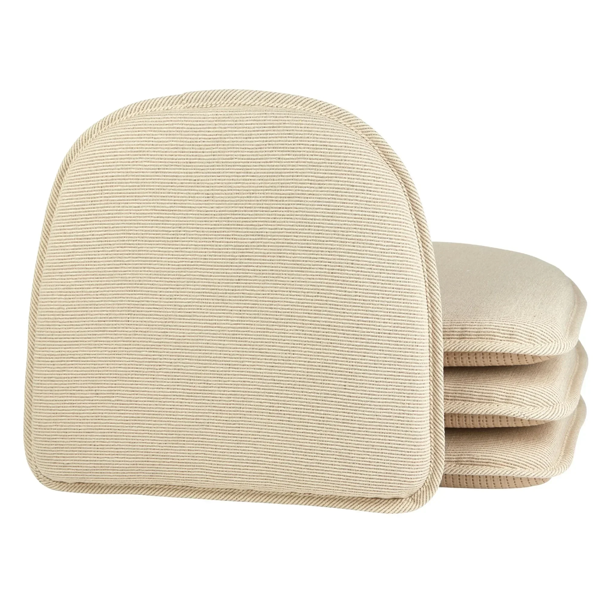

Non-Slip Chair Cushions, Set of 4, 16x15 Inch, Modern Home/Office Dining Chairs Decor, Washable Cotton-Polyester Blend