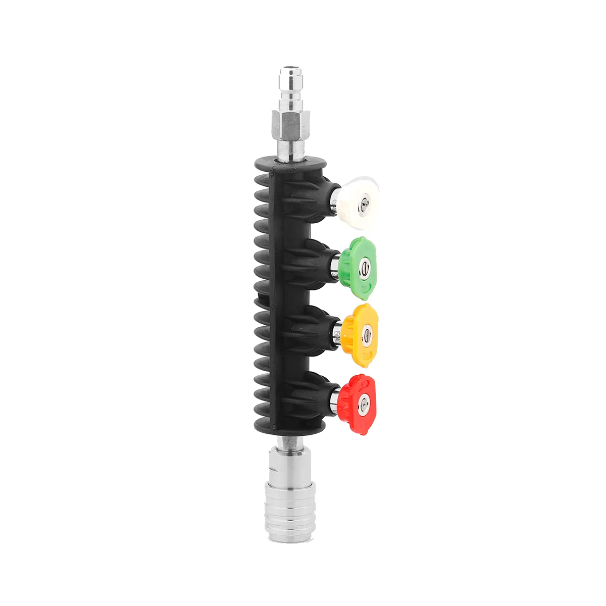 High Pressure Washer 15Cm Rod with Nozzle -Holder for Car Cleaning Water 1/4 Quick Connection M14 Thread