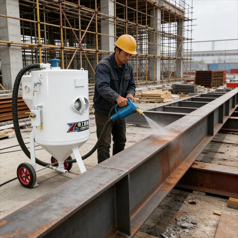 

Customized Sandblast Machine Handheld Sandblaster Pneumatic Gun Air Tool Rust Paint Remover for Metal Surface Treatment