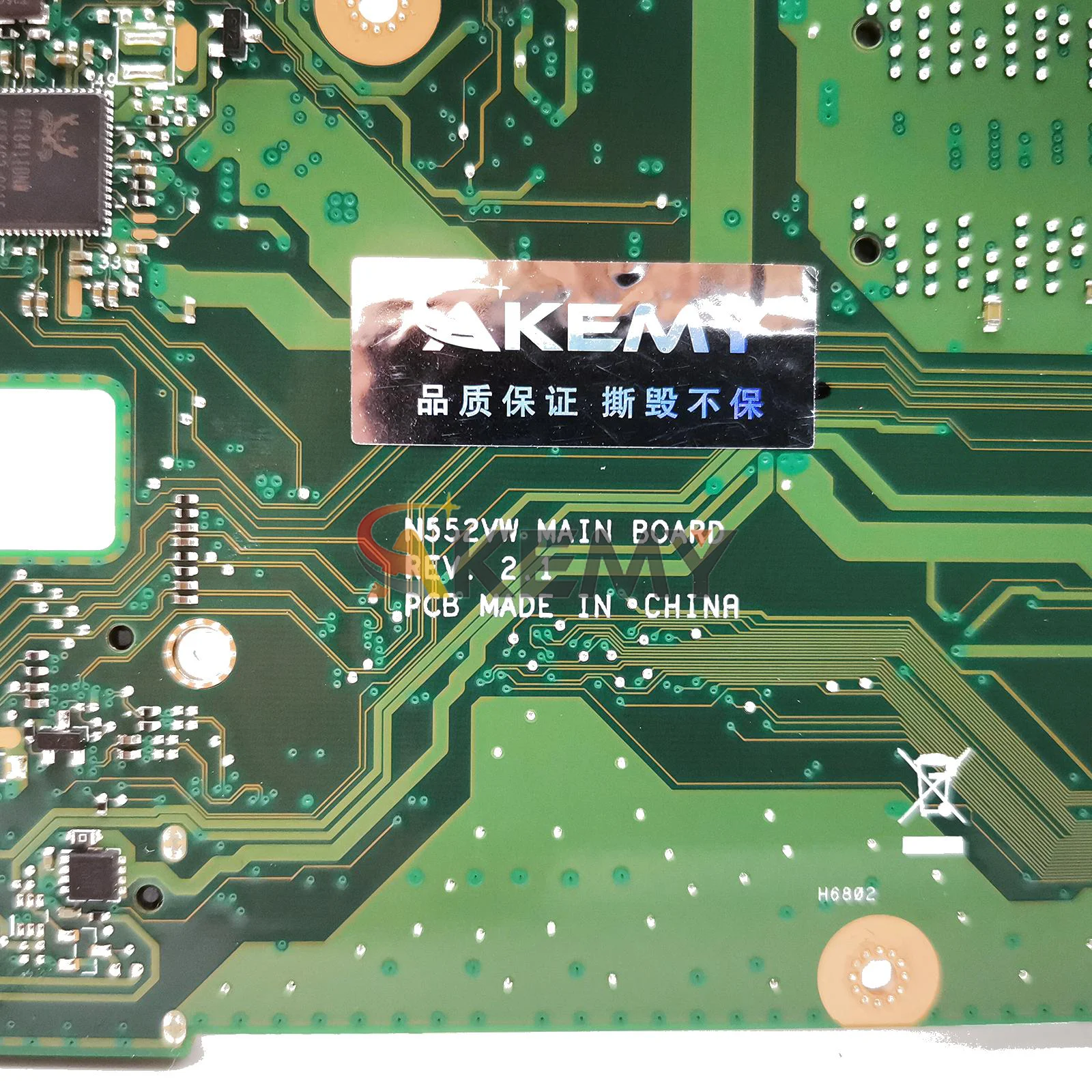 ASUS ROG N552V N552VX N552VW 노트북 메인보드용 N552VW 노트북 마더보드 (I5 I7 CPU 탑재) 100% 테스트 완료, 빠른 배송 가능