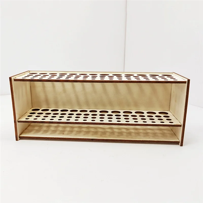 

Подставка для кистей PORK, деревянная подставка для кистей для рисования, настольный органайзер, полка для кистей для макияжа, принадлежности для рисования