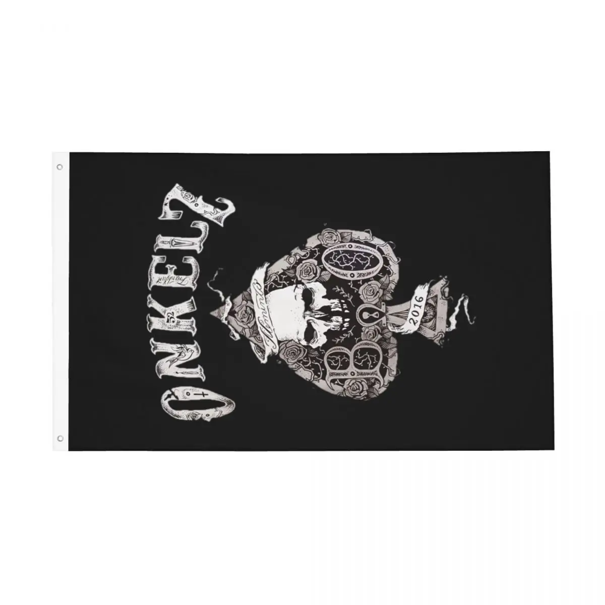 Немецкое рок-музыкальное украшение Bohse Onkelz, двухстороннее искусственное украшение из полиэстера