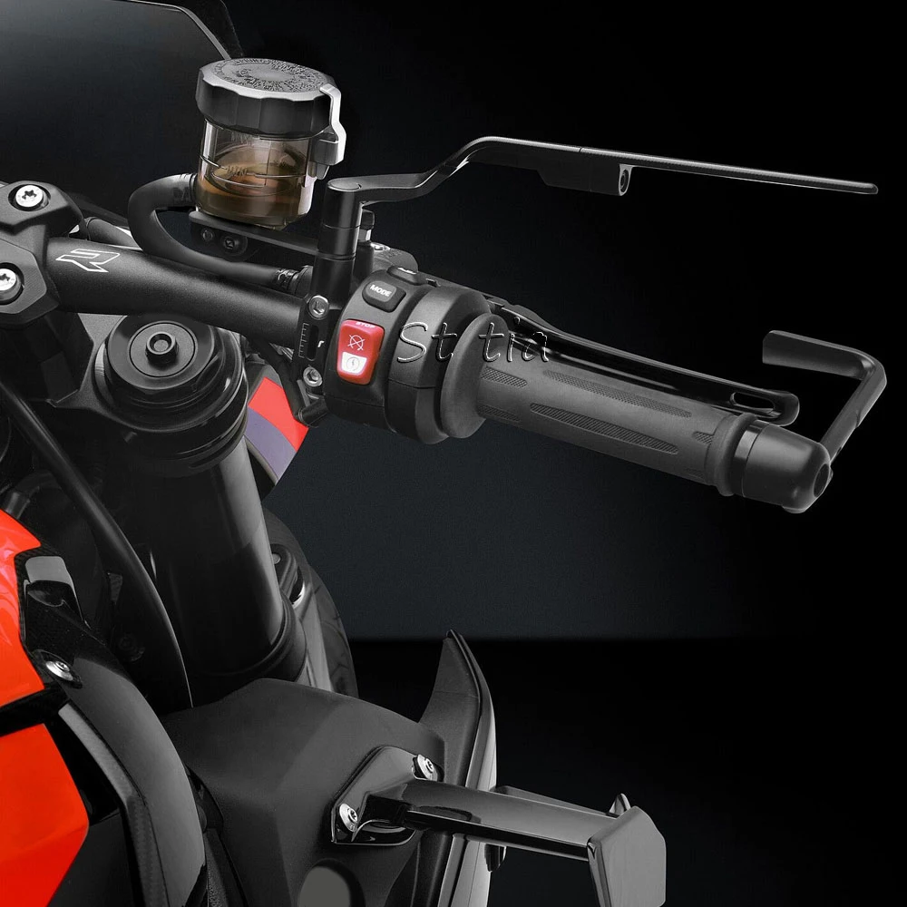 مرآة الرؤية الجانبية للدراجة النارية مناسبة لسيارات BMW F900R F900R F900XR F900 XR R مرايا الرؤية الخلفية القابلة للتعديل