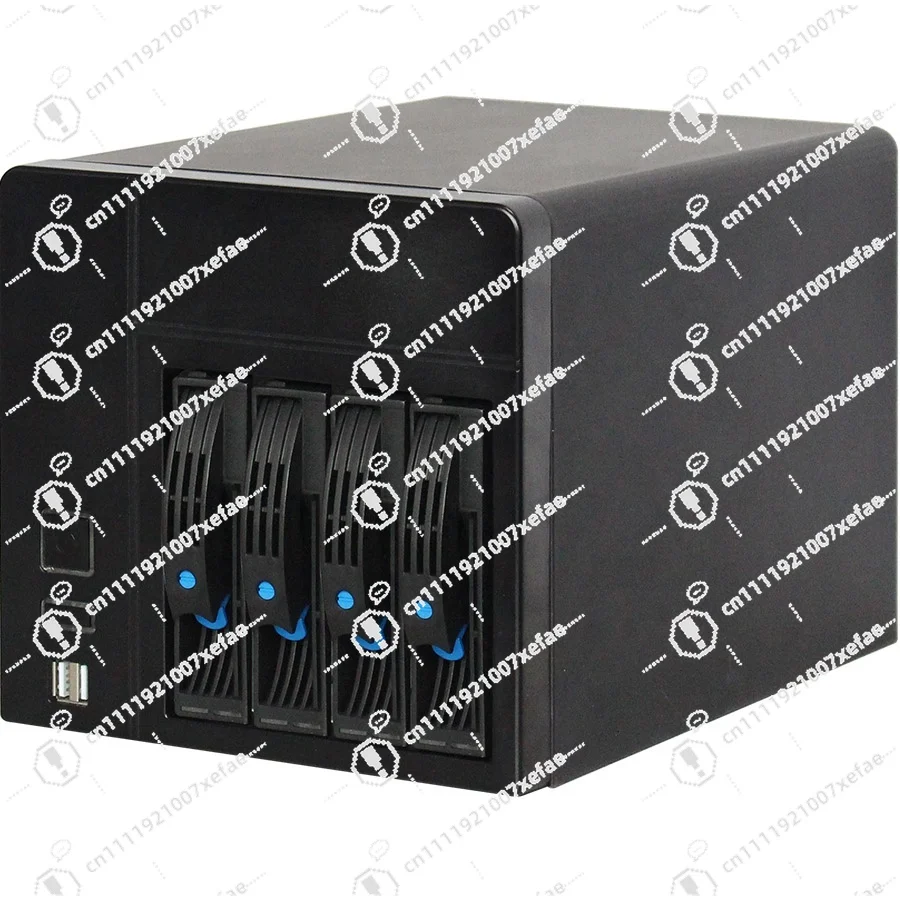 

Mini Itx 4-Bracket NAS Storage Server Chassis with Mini ITX Fan Power Supply